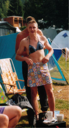 Kurzbesuch von Nicole